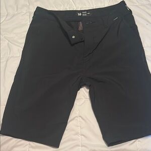 Hurley Nike Dri Fir Charcoal Flat Front Shorts